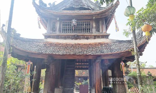 Chiêm ngưỡng kiến trúc gỗ độc đáo của chùa Đại Bi cổ tự nổi tiếng ở Nam Định. Ảnh: Lương Hà