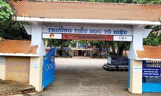 Một góc trường tiểu học Tô Hiệu, TP.Buôn Ma Thuột, tỉnh Đắk Lắk. Ảnh: Uy Nguyễn