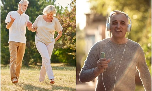 Đi bộ hàng ngày giúp bạn sống lâu hơn. Đồ họa: Thanh Thanh 