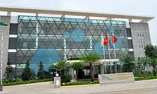 Trụ sở Công ty TNHH Một thành viên Phát triển Khu Công nghệ cao Hoà Lạc. Ảnh: hhpd.vn