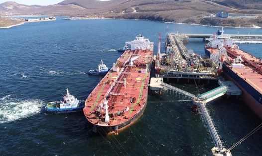 Nga xuất khẩu dầu bằng đường biển trên mức giá trần go G7 và EU áp đặt. Ảnh: Maritime Services