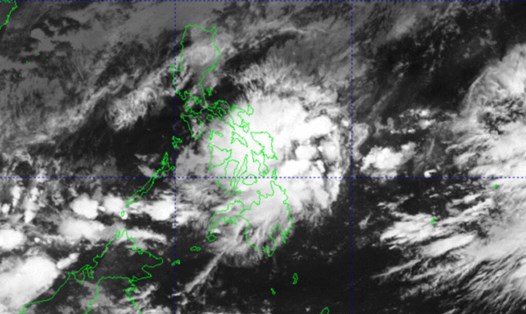 Ảnh vệ tinh áp thấp ở Philippines ngày 18.11.2023. Ảnh: PASAGA