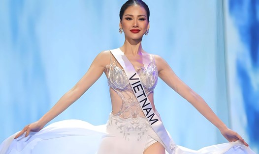 Bùi Quỳnh Hoa không được gọi tên trong top 20 Miss Universe 2023. Ảnh: NVCC.
