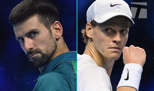 Novak Djokovic và Jannik Sinner đều có lý do để tin vào chức vô địch ATP Finals 2023. Ảnh: Tennis TV
