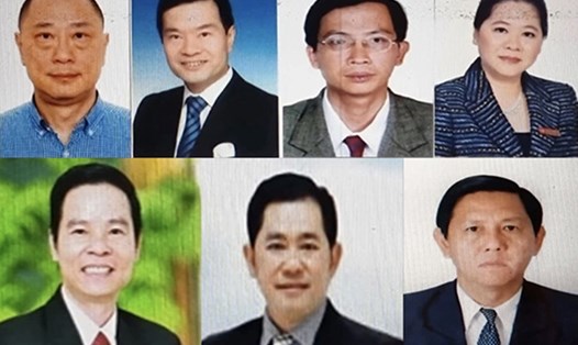 Trong số 7 bị can đang trốn truy nã là cựu sếp SCB, nhiều người đã giúp sức cho bà chủ Vạn Thịnh Phát chiếm đoạt hơn 304.000 tỉ đồng. Ảnh: Bộ Công an