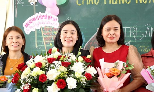 Nhiều mong ước được giáo viên gửi gắm nhân Ngày Nhà giáo Việt Nam 20.11. Ảnh: Minh Hà