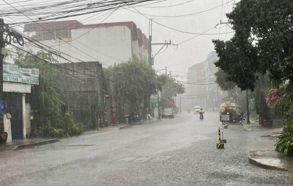 Nhiều khu vực ở Philippines có mưa lớn trong những ngày qua. Ảnh: CNN Weather