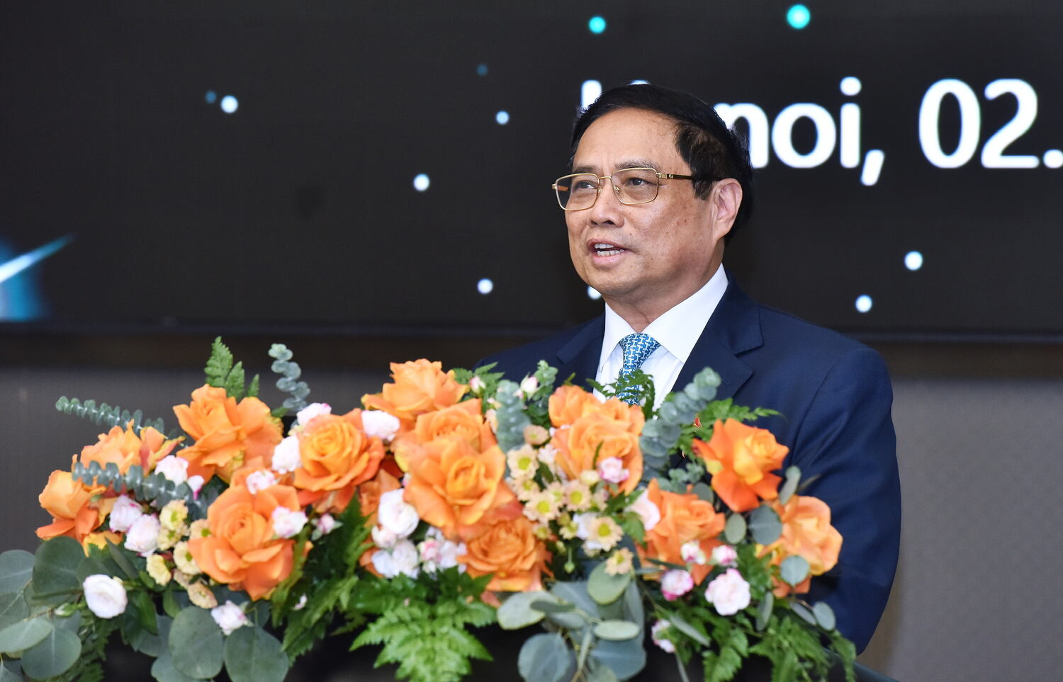 Thủ tướng Chính phủ Phạm Minh Chính phát biểu tại sự kiện. Ảnh: Hải Nguyễn