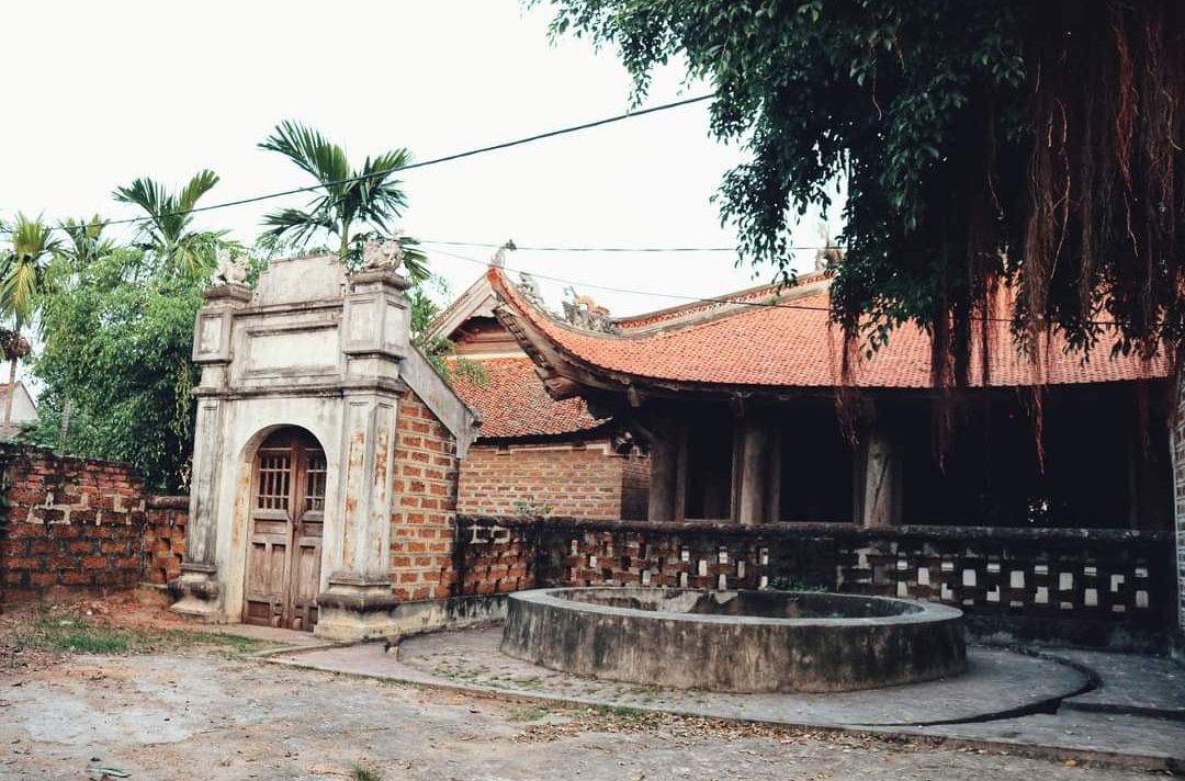 Một góc làng cổ Đường Lâm (thị xã Sơn Tây, Hà Nội). Ảnh: Thu Giang 