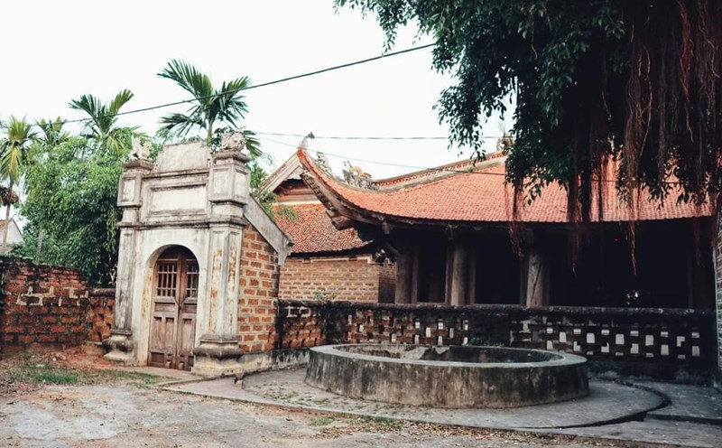 Một góc làng cổ Đường Lâm (thị xã Sơn Tây, Hà Nội). Ảnh: Thu Giang