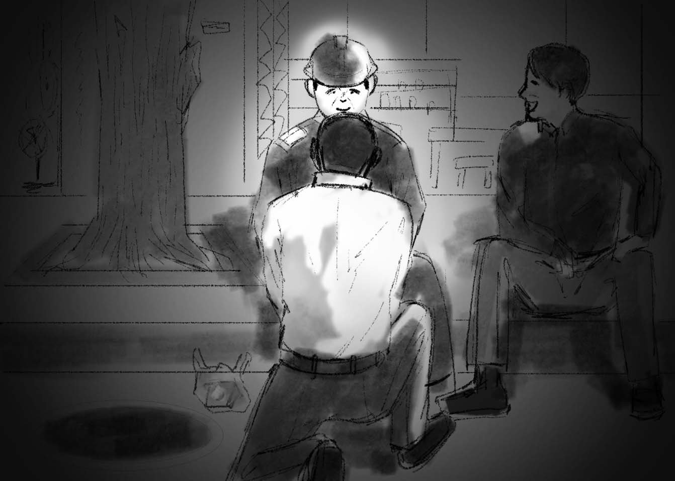 Tranh minh hoạ của Thuỳ Anh.