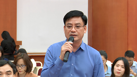 Ông Hoàng Văn Thu - Phó Chủ tịch Uỷ ban Chứng khoán Nhà nước (Bộ Tài chính). Ảnh Vũ Linh