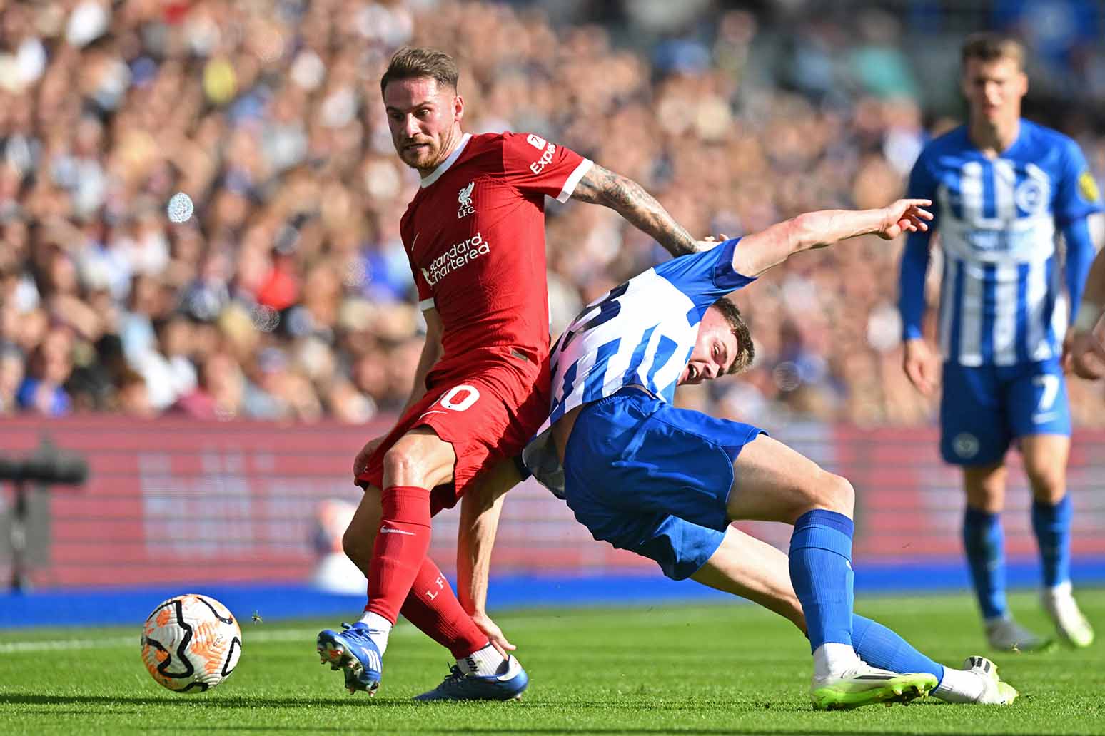 Mac Allister là bản hợp đồng chất lượng với Liverpool. Ảnh: AFP