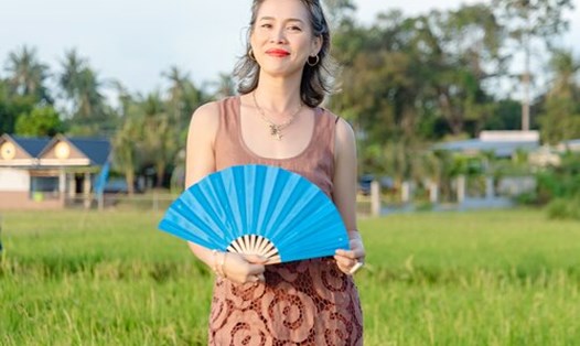 Hoa hậu Ngọc Khánh tái xuất, khoe nét tươi trẻ ở tuổi 47. Ảnh: Nhân vật cung cấp