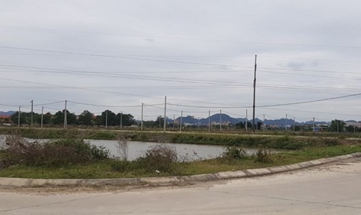 99 lô đất thuộc khu dân cư mới An Hòa 1, phường Ninh Phong, thành phố Ninh Bình sẽ được đưa ra đấu giá vào sáng 9.12 với giá khởi điểm từ 6,9 - 14,9 triệu đồng/m2. Ảnh: Diệu Anh