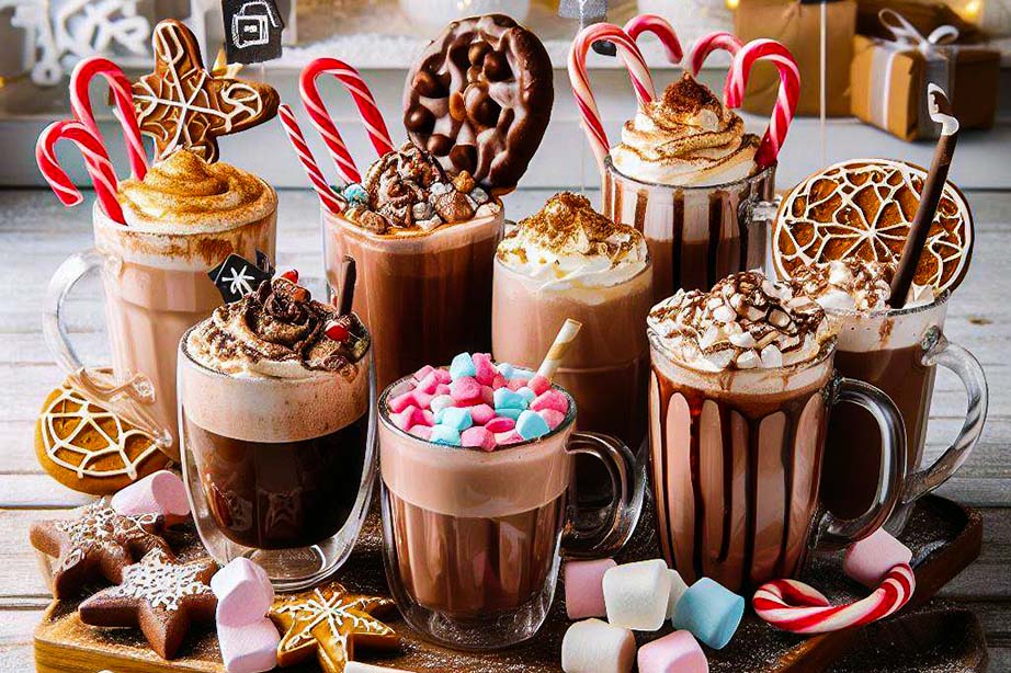 Bằng cách kết hợp và điều chỉnh các bước đơn giản, bạn có thể biến thức uống từ socola của mình trở nên lành mạnh hơn đối với cơ thể. Ảnh: AI - Ngọc Thùy