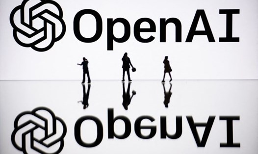 Logo của OpenAI. Ảnh: AFP