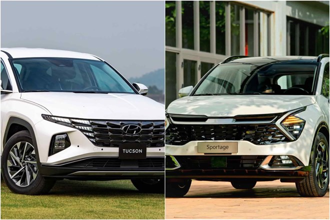 So kè mức tiết kiệm nhiên liệu của crossover Hyundai Tucson và Kia Sportage