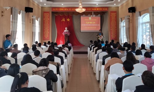 Lâm Đồng tập huấn cho hơn 120 cán bộ công đoàn cơ sở doanh nghiệp. Ảnh: ĐT
