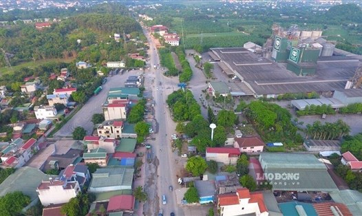 Mức ô nhiễm không khí tại Lương Sơn, Hòa Bình đo được hiện đang ở mức cao nhất. Ảnh: Minh Nguyễn