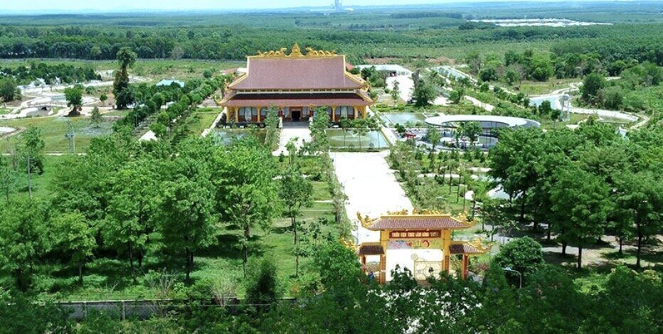 Thiền viện Trúc Lâm Bình Phước. Ảnh: Anh Vũ