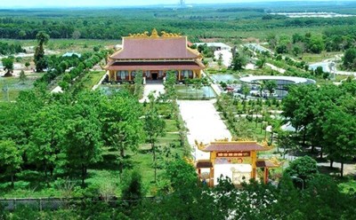 Thiền viện Trúc Lâm Bình Phước. Ảnh: Anh Vũ