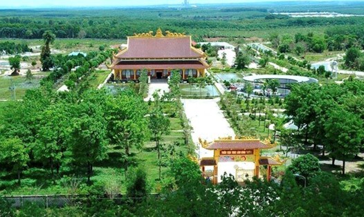 Thiền viện Trúc Lâm Bình Phước. Ảnh: Anh Vũ