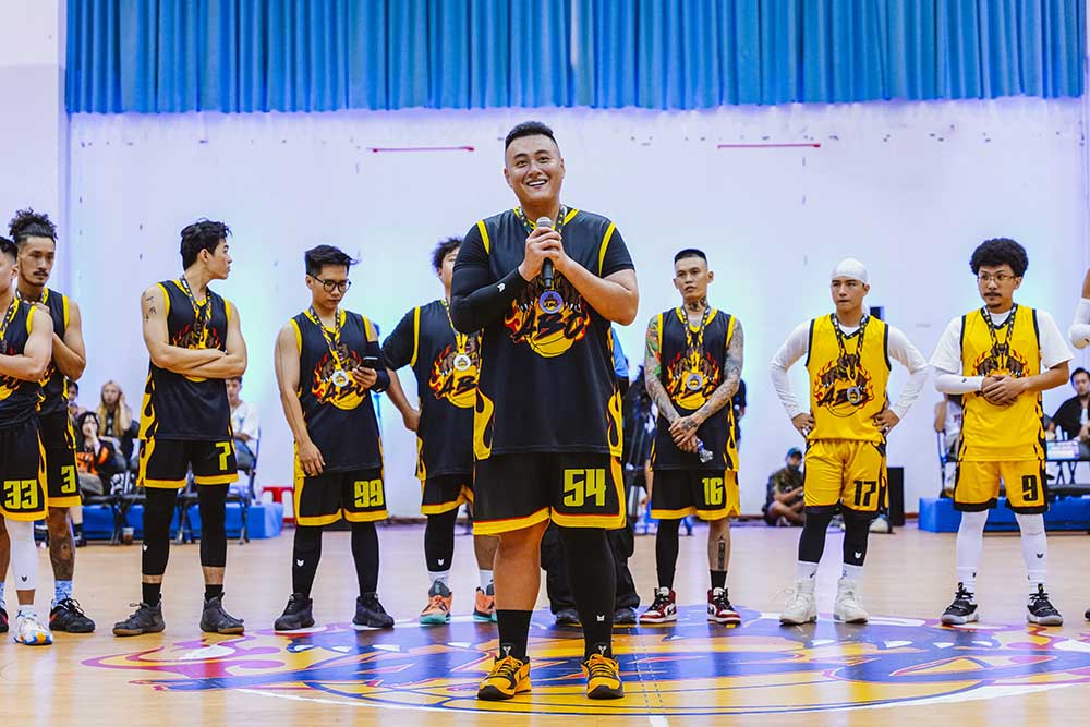 Fabo Nguyễn tổ chức thành công giải bóng rổ gây quỹ từ thiện. Ảnh: VBA