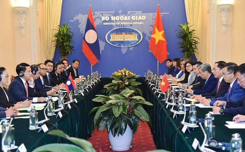 Quang cảnh buổi tham vấn. Ảnh: Bộ Ngoại giao