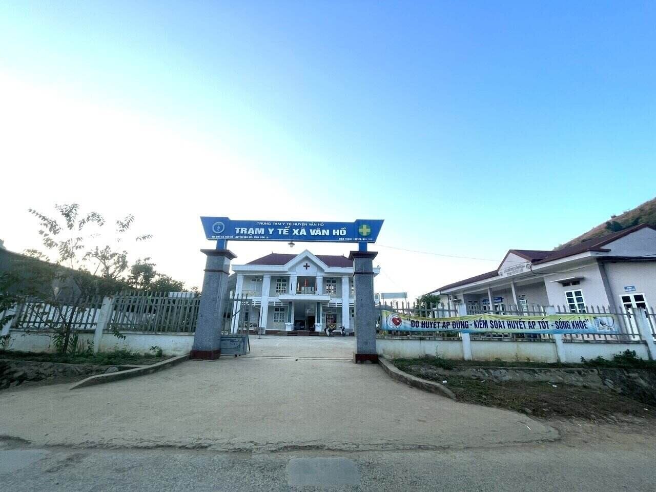 Trạm Y tế xã Vân Hồ đảm nhiệm việc chăm sóc sức khoẻ ban đầu cho người dân vùng trung tâm huyện Vân Hồ. Ảnh: Khánh Linh