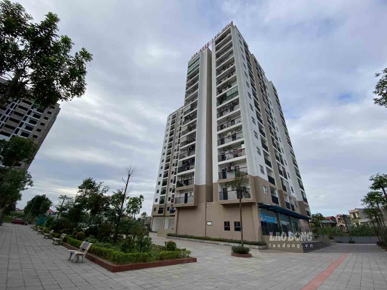 Dự án nhà ở xã hội Lan Hưng (thị xã Thuận Thành, Bắc Ninh). Ảnh: Vĩnh Hoàng