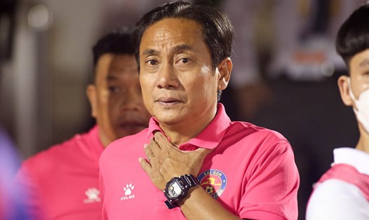 Huấn luyện viên Phùng Thanh Phương được liên hệ làm huấn luyện viên trưởng câu lạc bộ TPHCM. Ảnh: Thanh Vũ