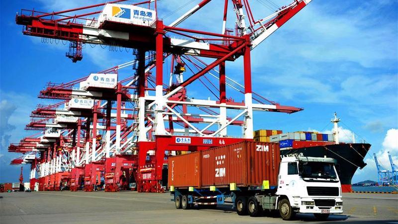 Kim ngạch thương mại Nga - Trung Quốc dự kiến vượt mục tiêu 200 tỉ USD trong năm 2023. Ảnh: Xinhua