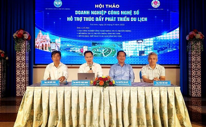 Trà Vinh đầu tư 4,2 tỉ đồng cho công nghệ số hỗ trợ thúc đẩy phát triển du lịch. Ảnh: Hoàng Lộc