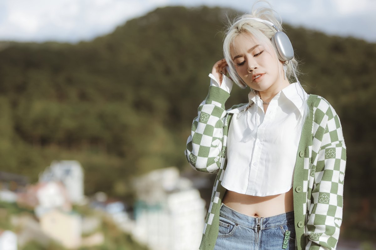 Á quân The Voice - Yến Lê đã thay đổi tích cực hơn so với thời gian trước. Ảnh: NVCC.