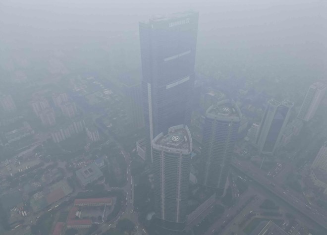 Hà Nội và nhiều tỉnh phía Bắc ô nhiễm không khí đe doạ sức khoẻ