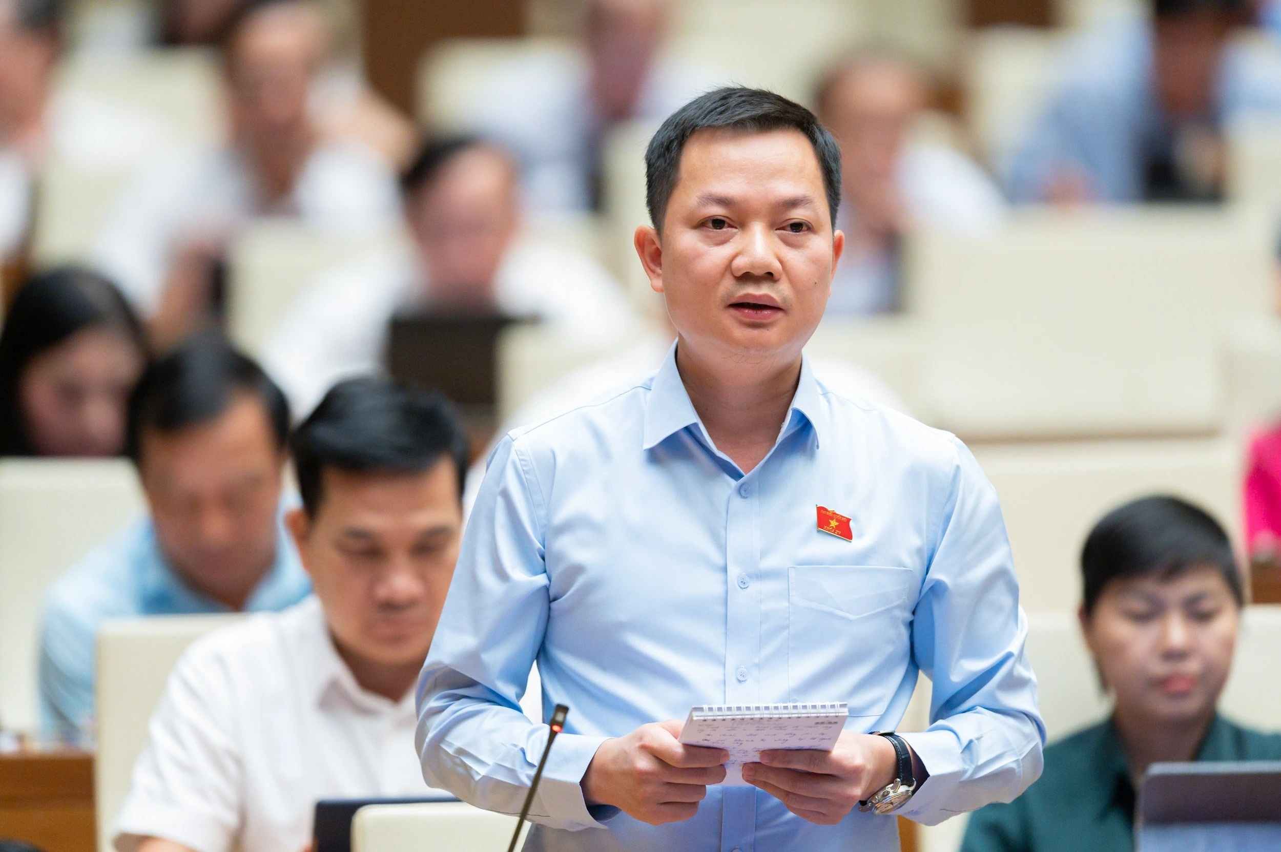 Đại biểu Trịnh Xuân An. Ảnh: Quốc hội