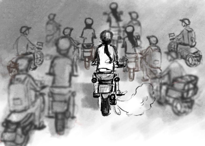 Tranh minh hoạ của Thùy Anh.