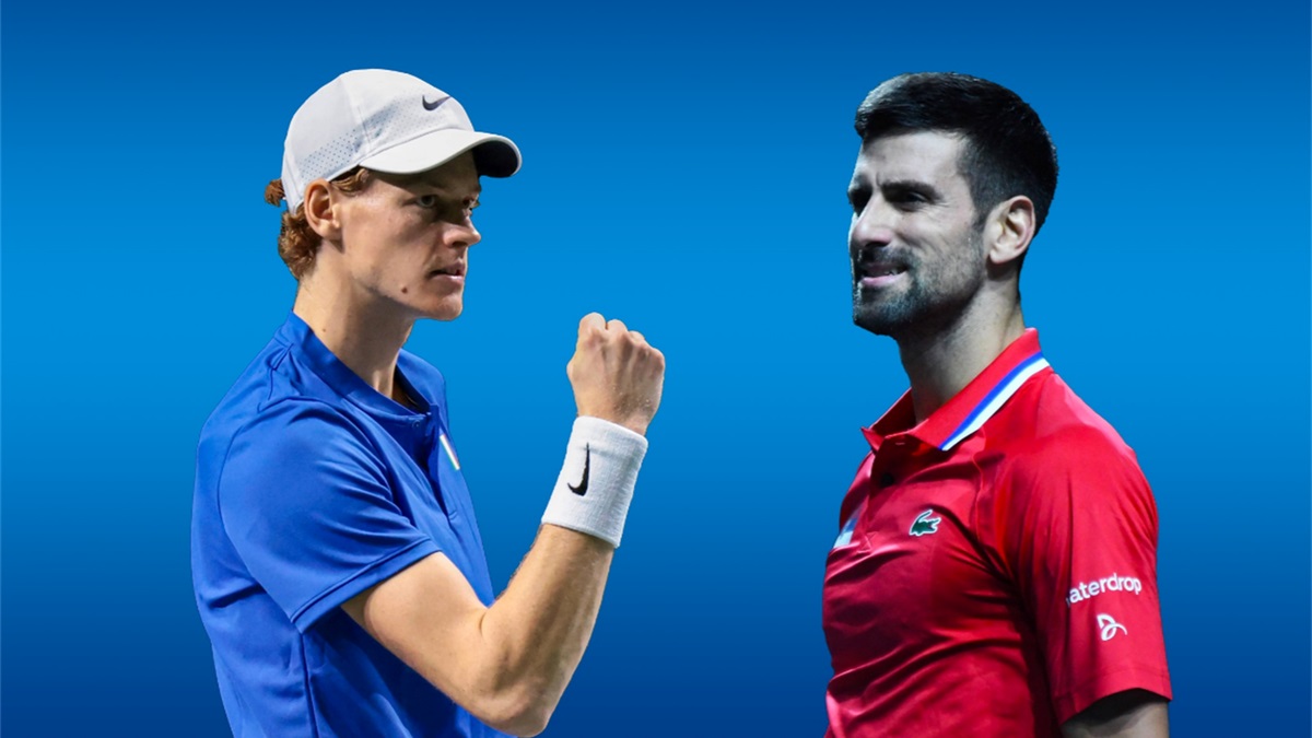 Link xem trực tiếp Sinner vs Djokovic, Davis Cup 2023