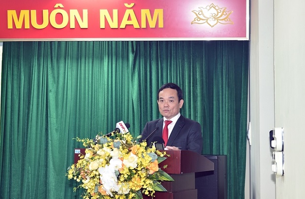 Phó Thủ tướng Trần Lưu Quang phát biểu. Ảnh: VGP/Hải Minh