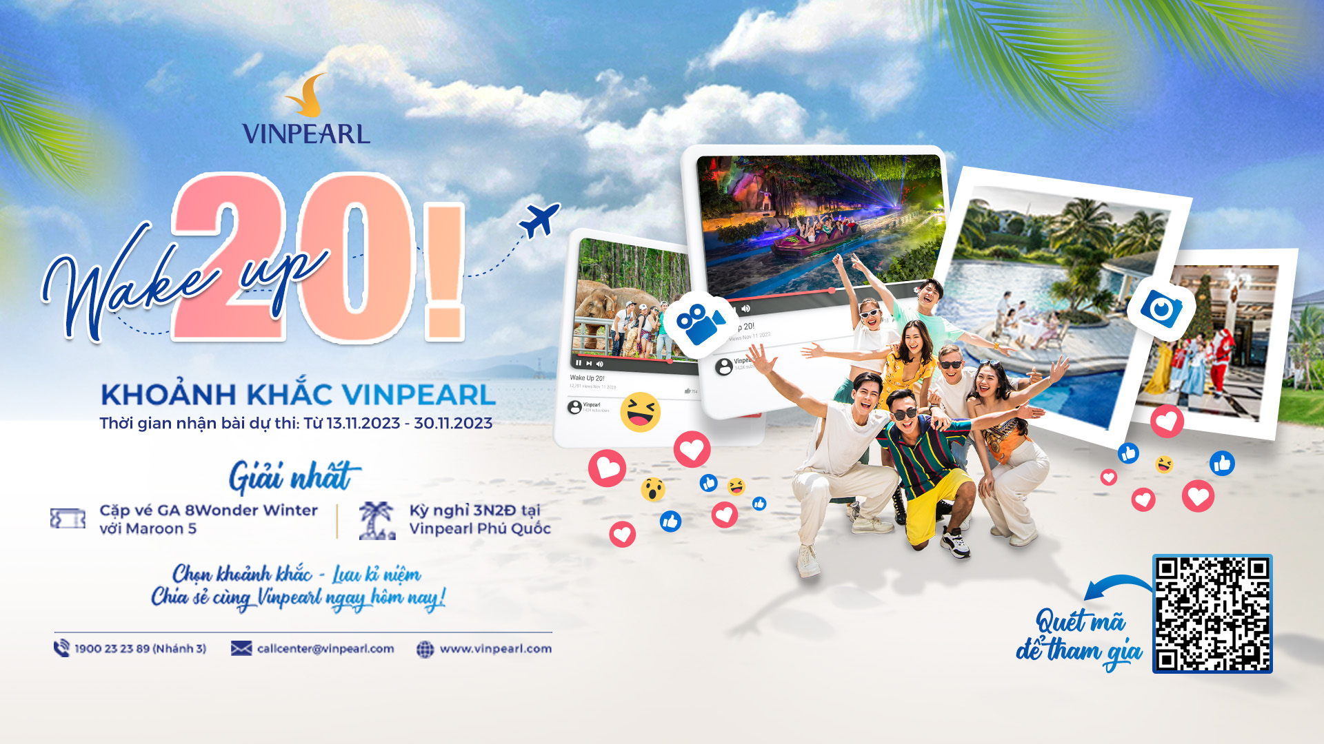 Cuộc thi ảnh Wake up 20. Ảnh: Ngọc Quỳnh