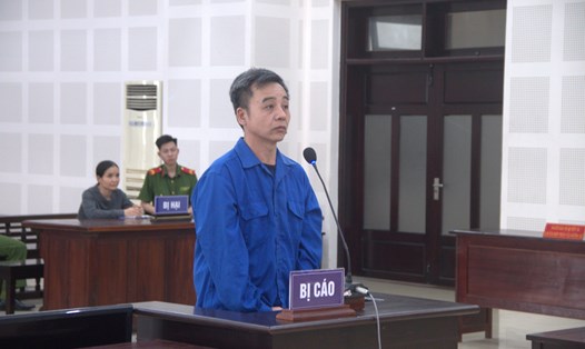 Bị cáo Nguyễn Đức Thanh tại tòa. Ảnh: Trang Trần