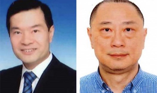 Lee George Lam và Henry Sun Ka Ziang - 2 cựu thành viên HĐQT SCB bị cáo buộc giúp sức tích cực cho bà Trương Mỹ Lan chiếm đoạt tiền. Ảnh: Bộ Công an