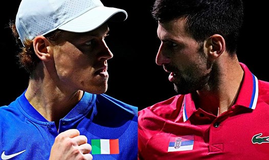 Jannik Sinner và Novak Djokovic gặp nhau lần thứ ba trong vòng 2 tuần. Ảnh: Il Fatto