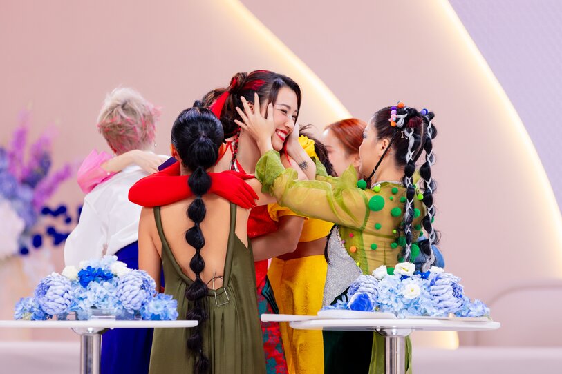 Hoàng Oanh chia tay show Chị đẹp. Ảnh: NSX