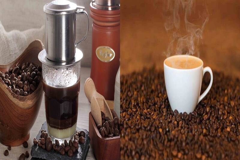 Người có axit uric cao có thể uống cà phê đen không đường. Đồ hoạ: Hạ Mây