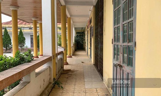 Nhiều trụ sở xã ở Thái Bình bỏ hoang sau sáp nhập. Ảnh: Hà Vi