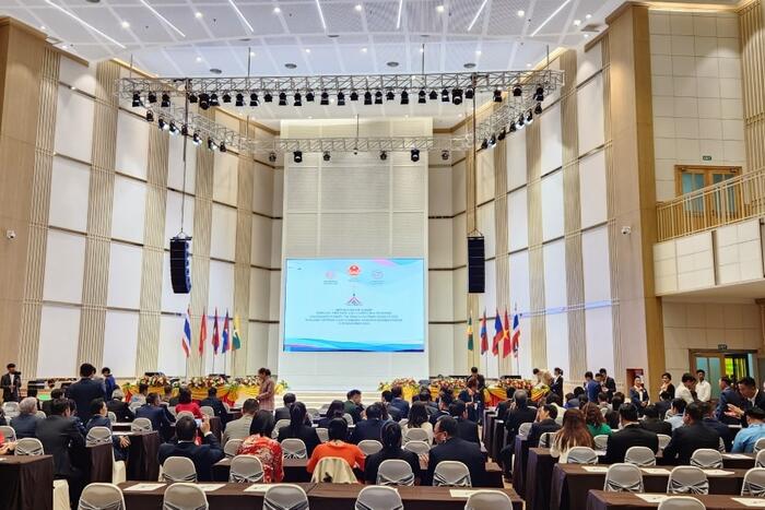 Quang cảnh Diễn đàn Doanh nghiệp kiều bào Thái Lan - Việt Nam - Lào - Campuchia - Myanmar năm 2023. Ảnh: Thanh Hà