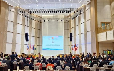 Quang cảnh Diễn đàn Doanh nghiệp kiều bào Thái Lan - Việt Nam - Lào - Campuchia - Myanmar năm 2023. Ảnh: Thanh Hà