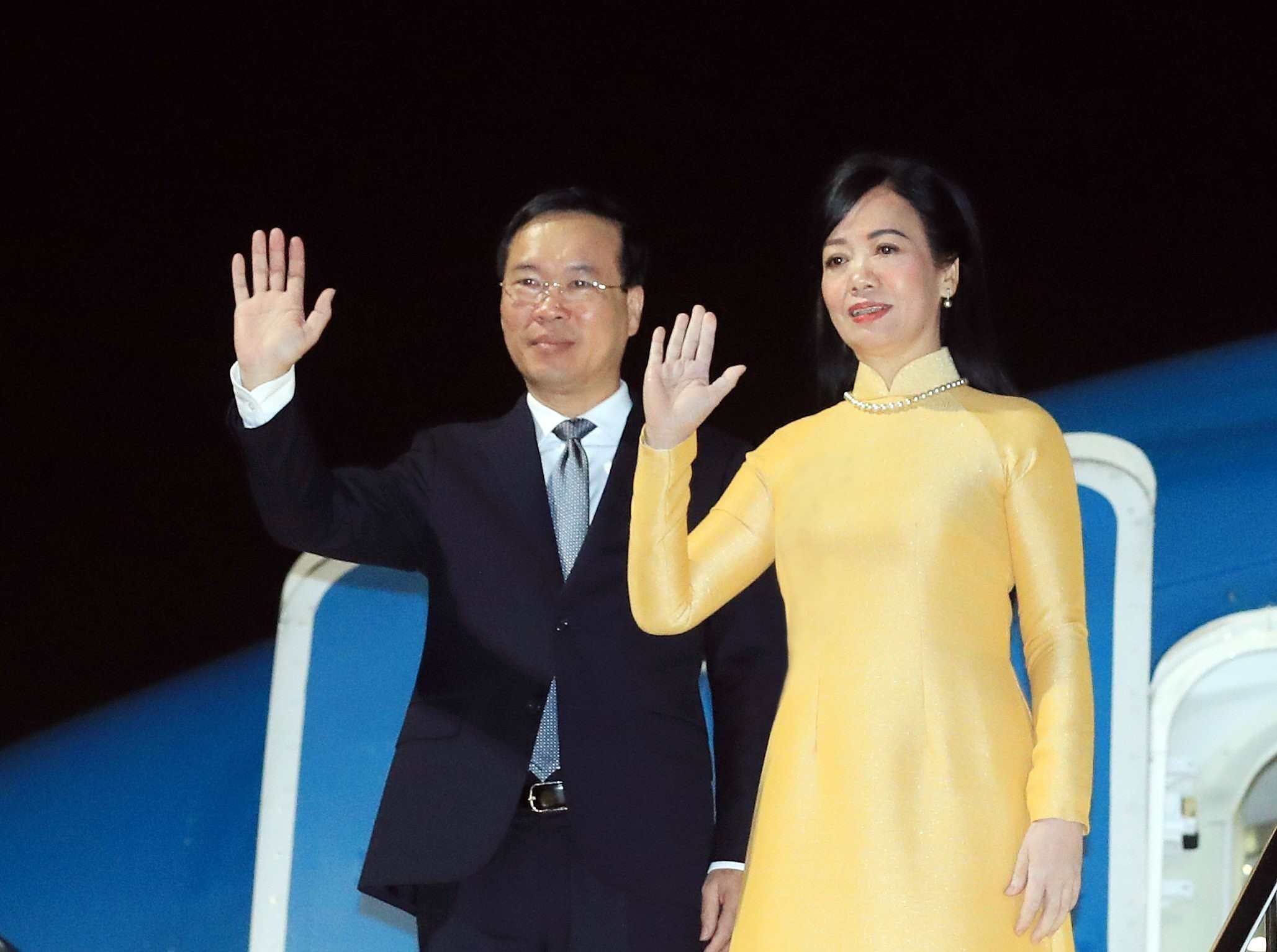 Chuyến thăm của Chủ tịch nước Võ Văn Thưởng và Phu nhân là sự kiện điểm nhấn quan trọng dịp kỷ niệm 50 năm thiết lập quan hệ ngoại giao Việt Nam - Nhật Bản. Ảnh: TTXVN